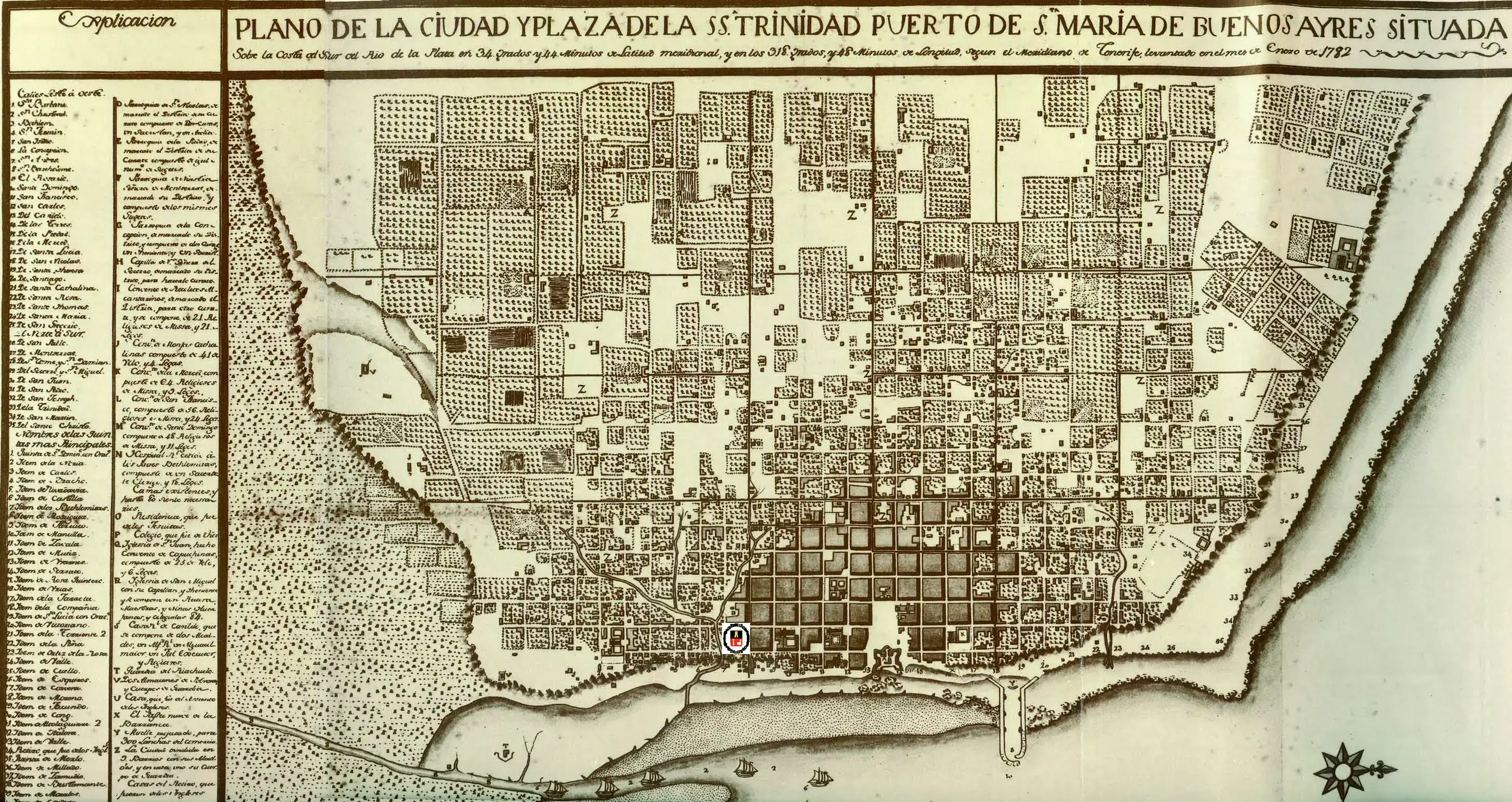 Plano 1782